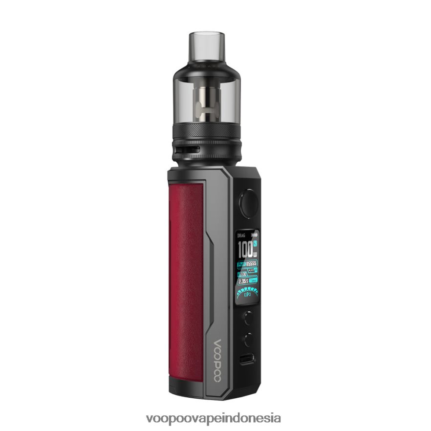 VOOPOO DRAG X PLUS perlengkapan Marsala L8JR315 VOOPOO Vape Indonesia