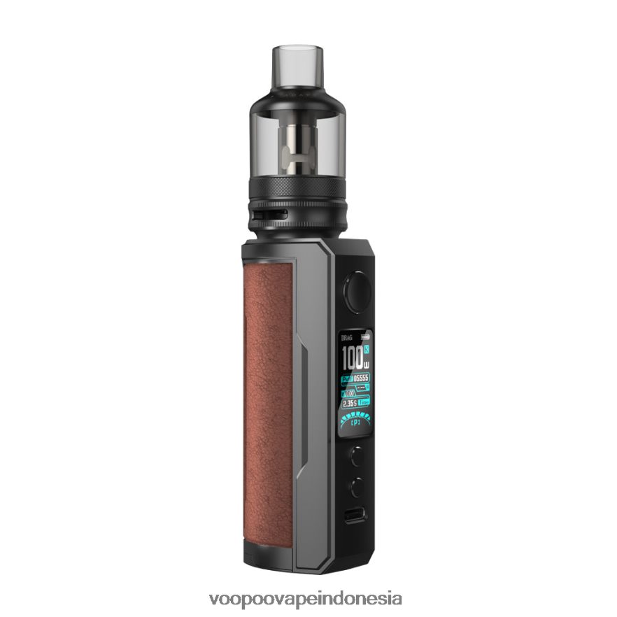 VOOPOO DRAG X PLUS perlengkapan coklat berpasir L8JR313 VOOPOO Official Store Indonesia