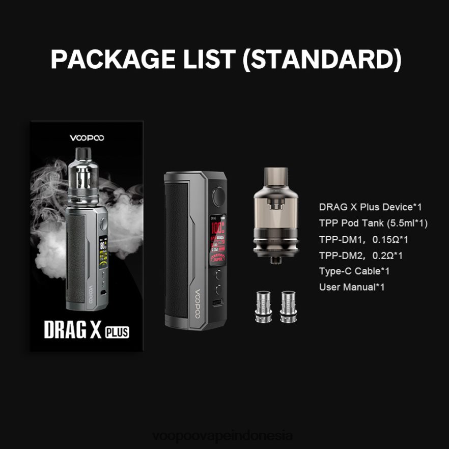 VOOPOO DRAG X PLUS perlengkapan klasik L8JR294 VOOPOO Jakarta