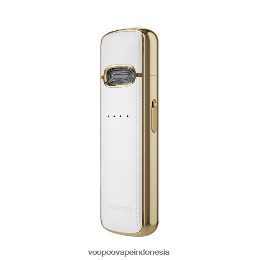 VOOPOO VMATE E paket pod emas hias putih L8JR436 VOOPOO Vape Store