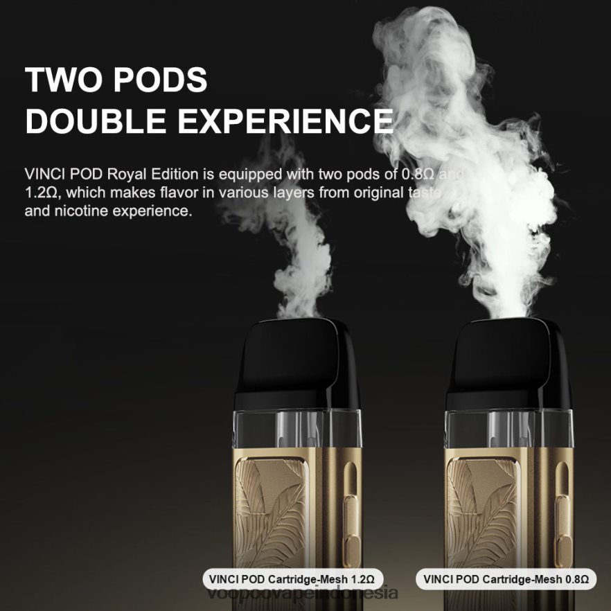 VOOPOO VINCI POD edisi kerajaan daun emas L8JR343 VOOPOO Official Store Indonesia