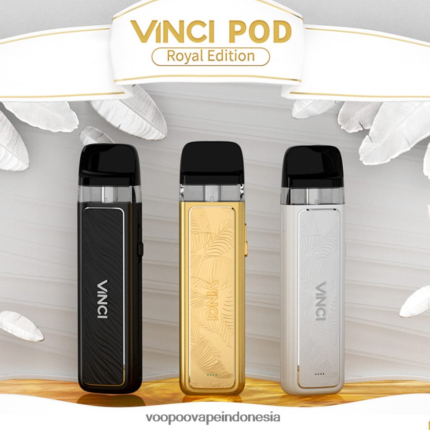 VOOPOO VINCI POD edisi kerajaan daun emas L8JR343 VOOPOO Official Store Indonesia