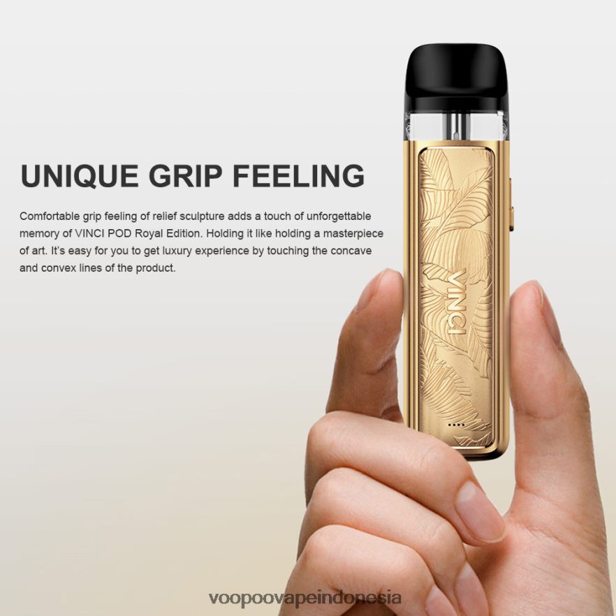 VOOPOO VINCI POD edisi kerajaan daun emas L8JR343 VOOPOO Official Store Indonesia