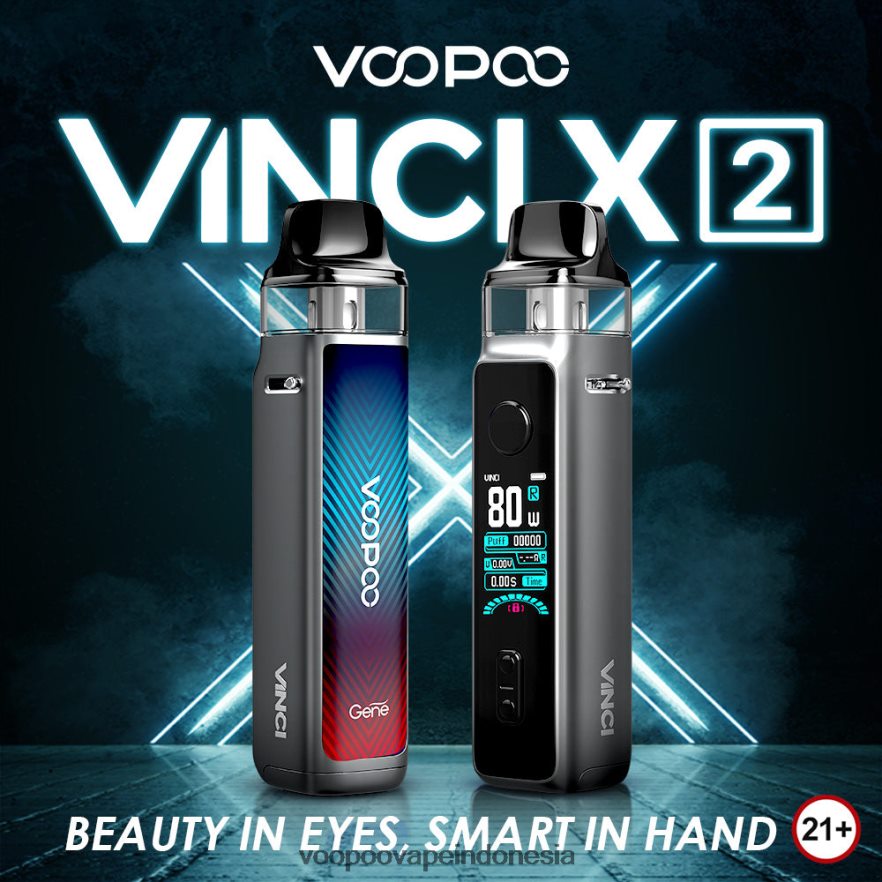 VOOPOO VINCI X 2 perlengkapan Fiber Karbon L8JR347 VOOPOO Vape Pod Price