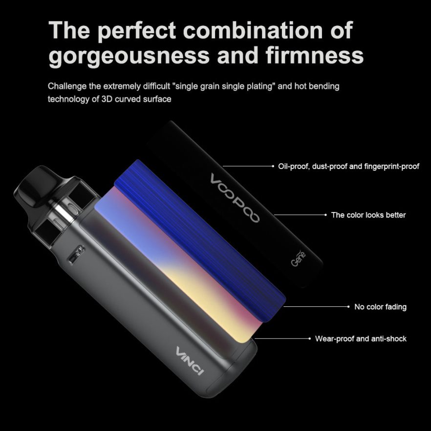 VOOPOO VINCI X 2 perlengkapan Fiber Karbon L8JR347 VOOPOO Vape Pod Price