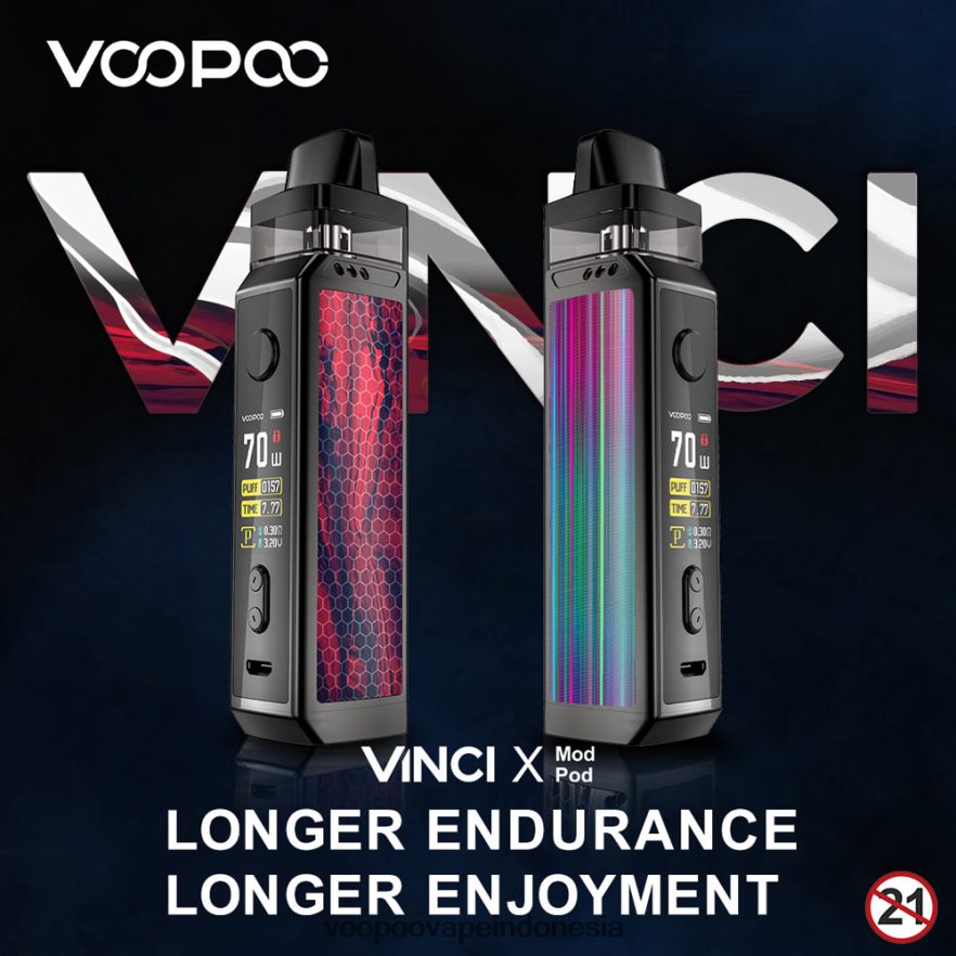 VOOPOO VINCI X paket modpod Fiber Karbon L8JR346 VOOPOO Vape Store